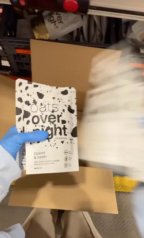 Oats Overnight social media video