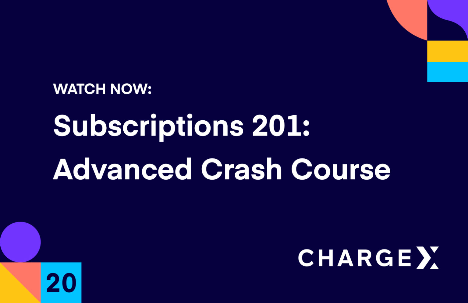 Product updates (ChargeX 2020)