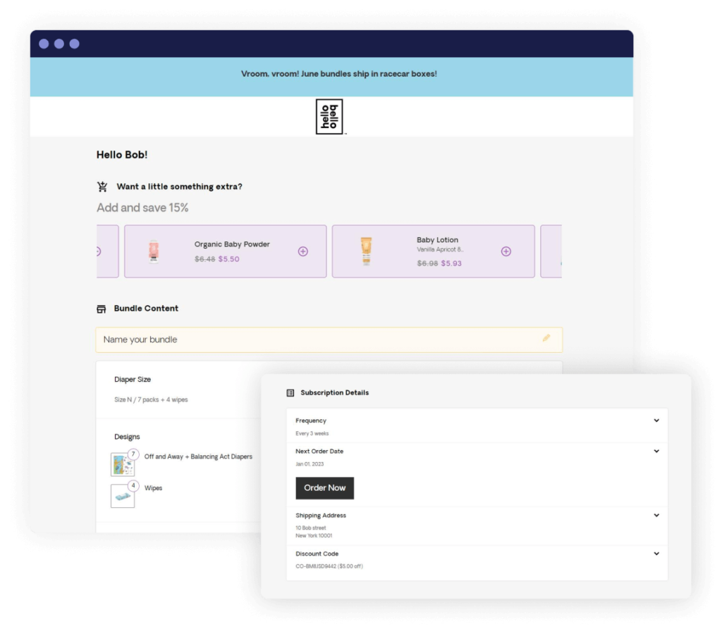 Fully customize your customer portal