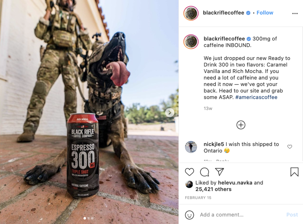 black rifle coffee company