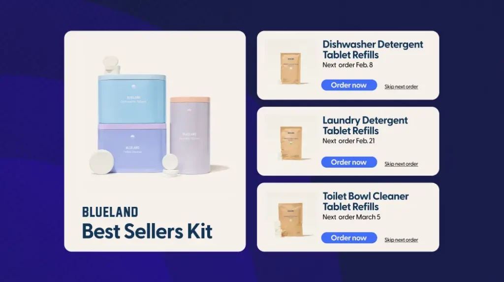 Transition seamlessly from starter sets to flexible subscriptions with the kit unpacking template.